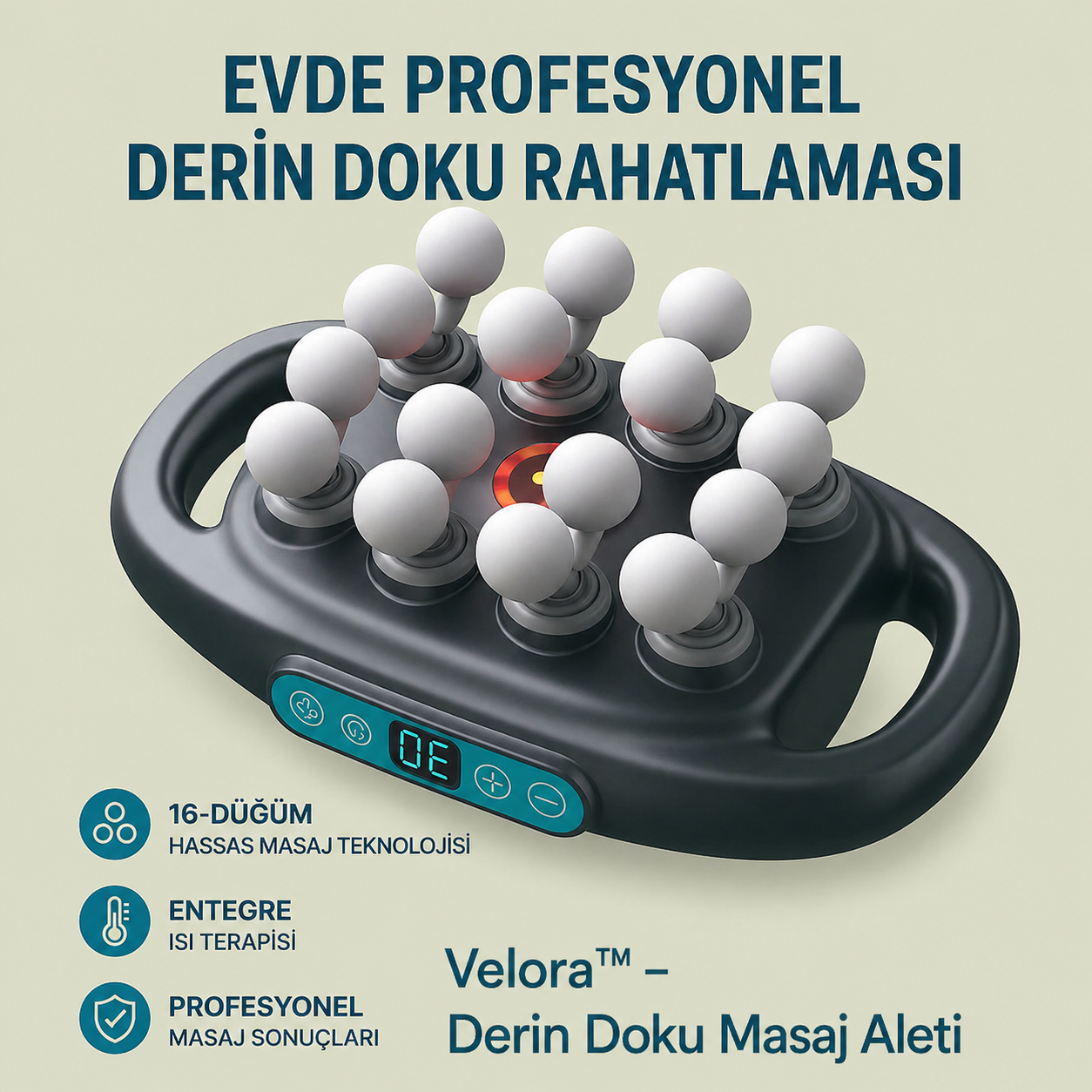 Velora™ – Derin Doku Masaj Aleti